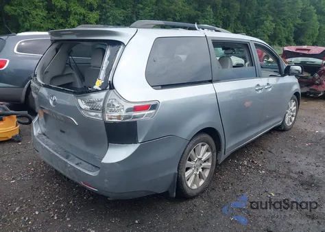 2011 Toyota Sienna Limited 7 Passenger from USA, damaged, VIN 5TDDK3DC3BS017022